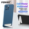 FONKEN Metal Phone Holder Universal Mini Folding Desk Stand Mount for iPhone Samsung Xiaimi Huawei L Shaped Back Sticker