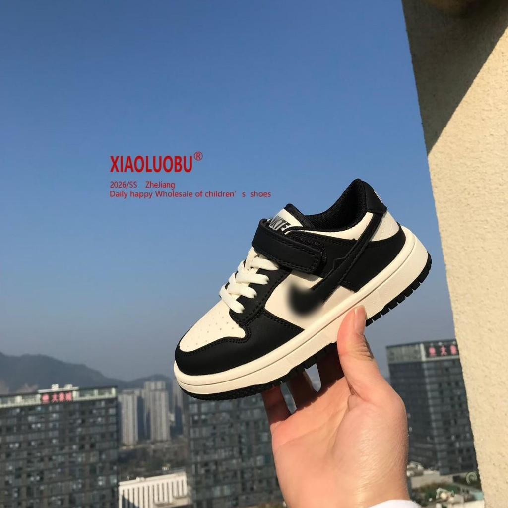 Модные нескользящие спортивные кроссовки для детей - Весна/Осень 2026, Удобный стиль AJ Board для мальчиков и девочек.