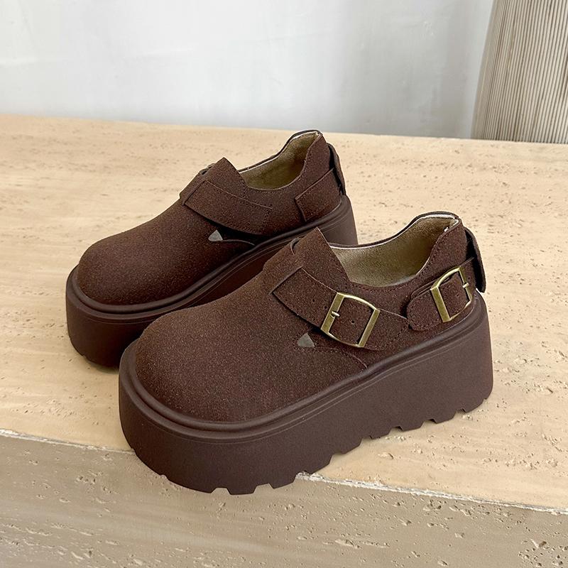 2024 Осень Новые Женские Повседневные Модные Спортивные Туфли на Толстой Подошве на Плоской Подошве для Бега Путешествий Лоферы Кроссовки на Платформе