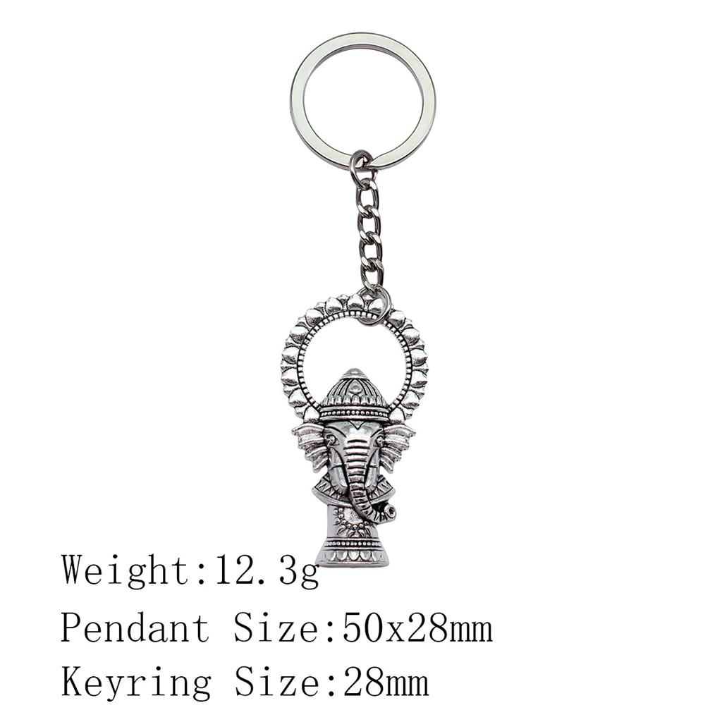 Wedding Anniversary Men Keychain Elephant Key Ring Women's Clothing Chains For Boys