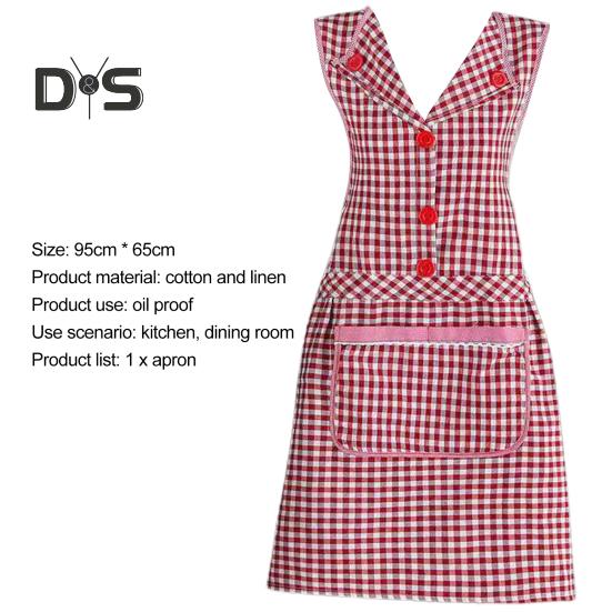 Водостойкий нагрудник для приготовления пищи с завязками на спине, полезный кухонный фартук, антижирный противоизносный комбинезон