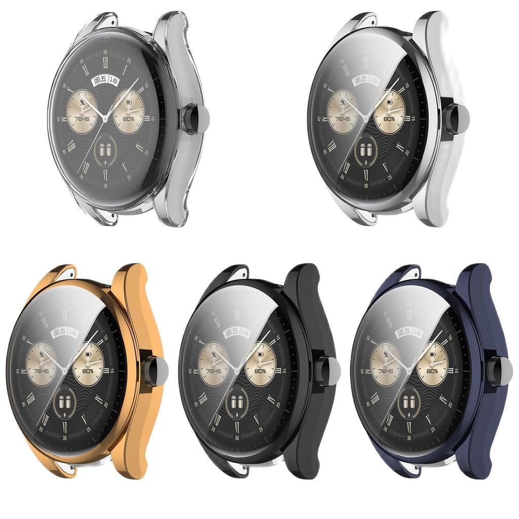 Полный защитный чехол для Huawei watch buds SmartWatch Защитная пленка для экрана Запасные аксессуары Чехол с покрытием Мягкий ТПУ