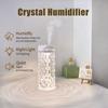 Настольный хрустальный увлажнитель на 1000 мл со светодиодной подсветкой. Зарядка через USB. Бесшумный генератор тумана. Автомобильные диффузоры большой емкости. Освежитель воздуха. Распылитель с ночниками.