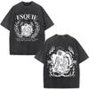 Esquie Clair Obscur Expedition  Vintage Washed T Shirts Mens Women Clothing Fashion Cotton Short Sleeve Tshirt Streetwear