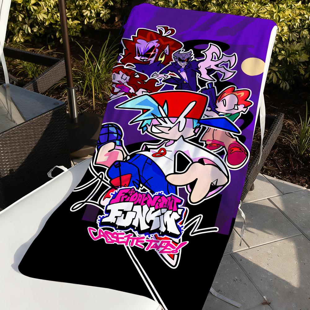 Game F-Friday N-Night F-Funkin Towel For Swim Yoga Gym Quick Drying Soft and skin-friendly Beach Towels All-Season