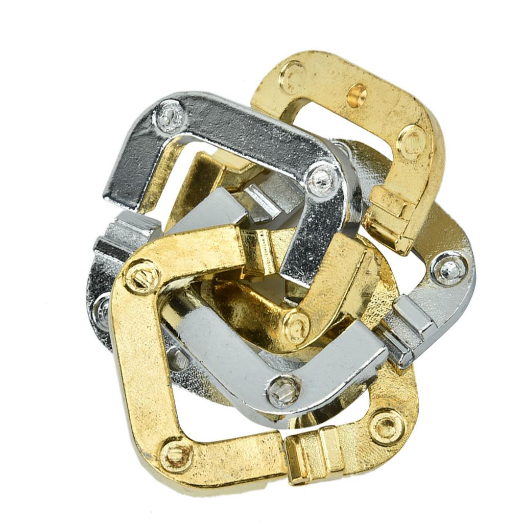 Разблокировка IQ-тизера, интеллектуальная головоломка для взрослых, обучающая игрушка - замок в виде четырехлистного клевера