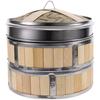 Long Bao Steamer Bamboo Liner Food For Cooking Basket Dumpling Steaming Hair