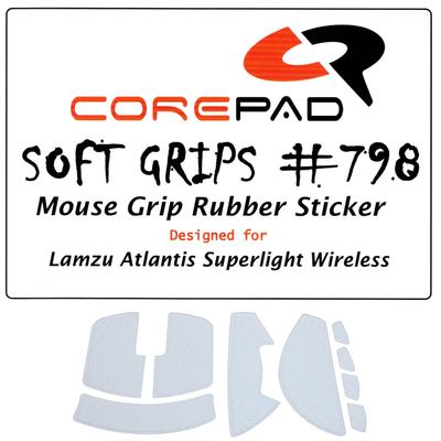 Мягкие ручки Corepad для Lamzu Atlantis Superlight Wireless 1 комплект (белый)