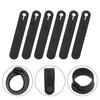 6pcs Motorcycle Rubber Bands Frame Securing Cable Ties Wiring Harness Motobike Bike Electric Vehicles Car Accessories