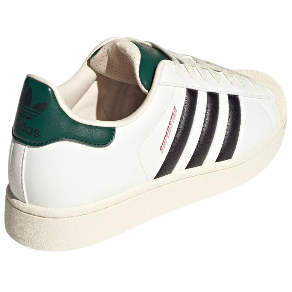 adidas Originals Superstar Универсальные Удобные Прочные Низкие Кеды для Скейтбординга Унисекс Кроссовки Белый Черный Зеленый JP9188