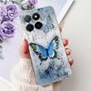 Чехол для телефона Honor X5b Plus X6b X7b X8b X9b 5G Элегантный Цветок Кот Расписной Мягкий Силикон ТПУ Чехлы