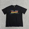 Хлопковая футболка Corteiz Streetwear Мужская Свободный крой Круглый вырез Короткий рукав Хип-хоп Графическая футболка