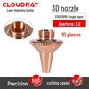 Однослойная 3D-сопло для лазерной резки Cloudray M8 (10-Pack)
