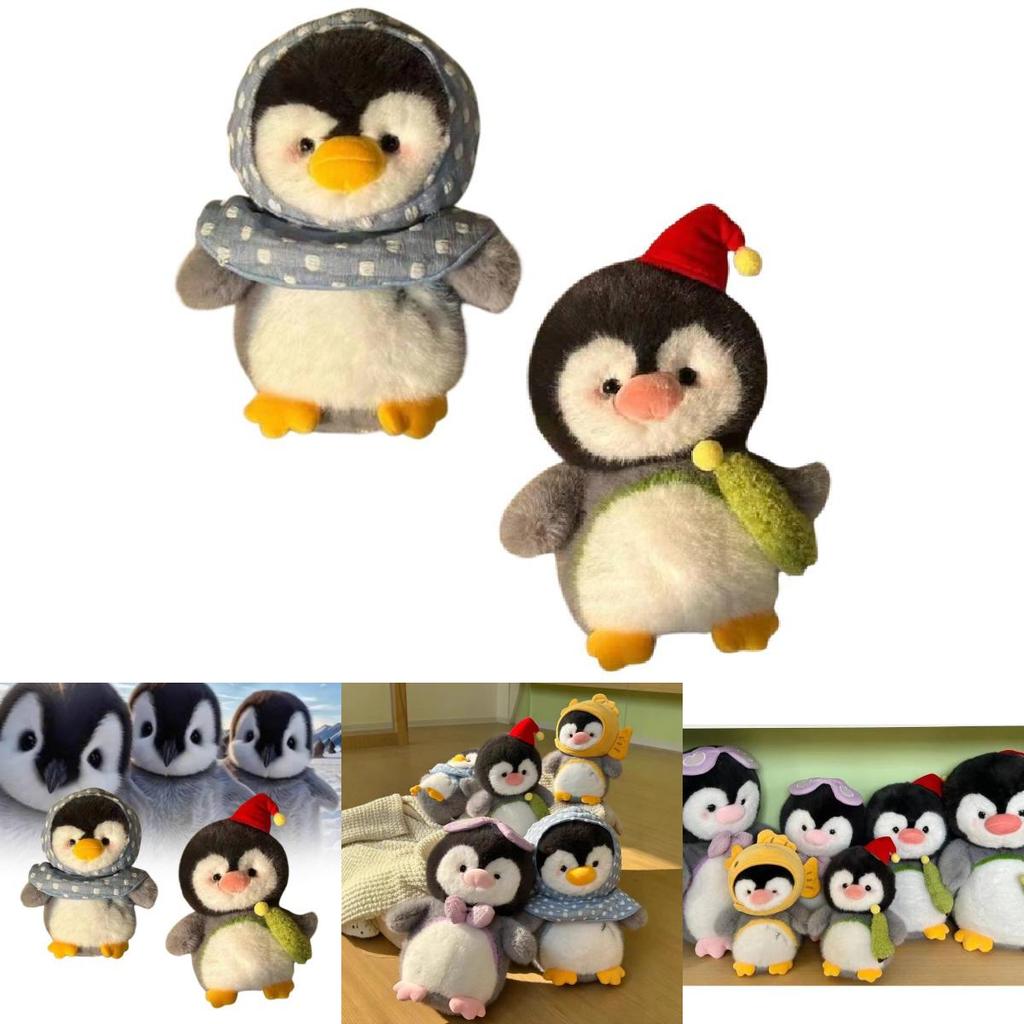 Очаровательная мягкая игрушка-кукла «Счастливый дом пингвина», идеально подходящая для праздничных подарков и призов