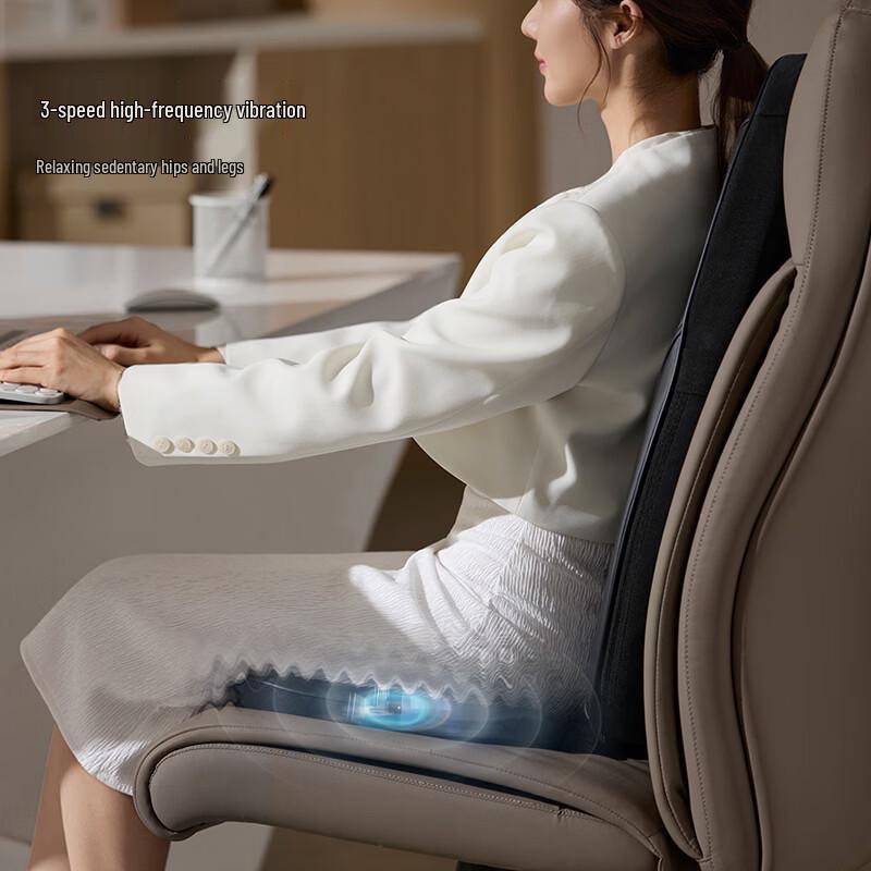 Philips Массажная подушка для поясницы и спины PPM5705B Штепсель CN (адаптер в комплекте)