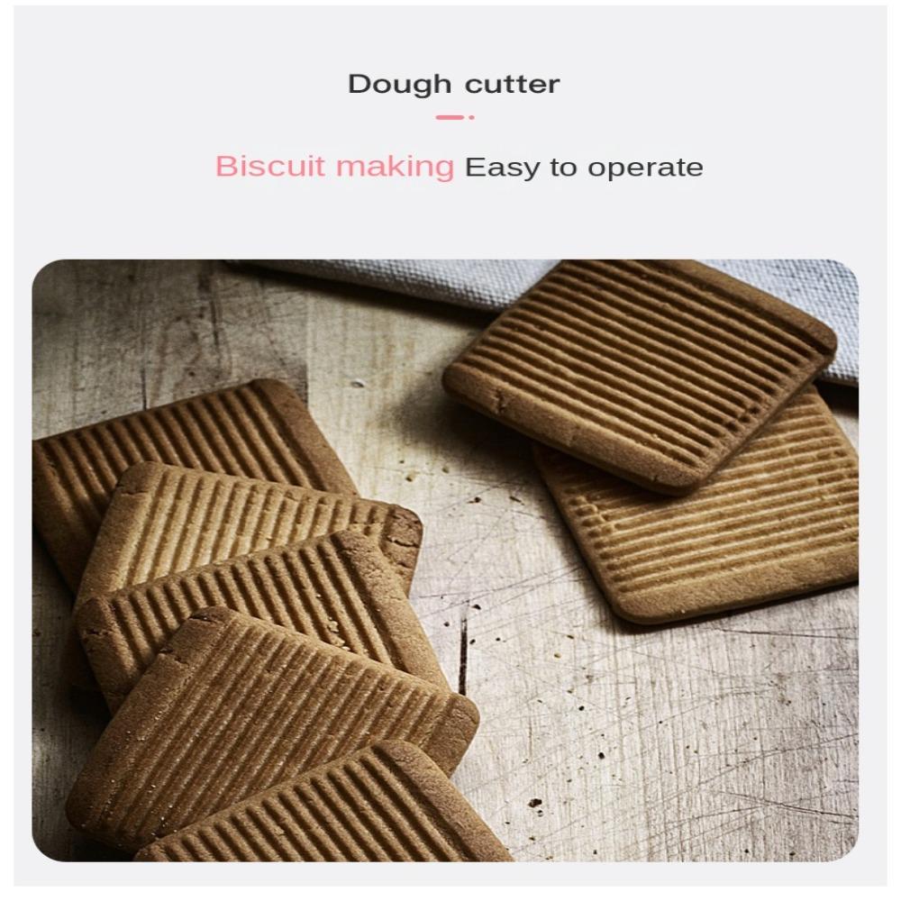5 Pcs Stainless Steel Biscuit Cutter Molds Square Cookie Mould New Cookie Cutter Set Dough Tools