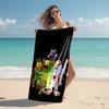 Beach Towel with My Singing Monsters Pattern - soft,absorbent,machine washable Lightweight&Modern,swimming,Travel Essentials