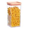 Кухонный герметичный контейнер для хранения макаронных изделий, спагетти, влагозащищенный и пыленепроницаемый диспенсер для хлопьев, большая емкость, прозрачный пластик