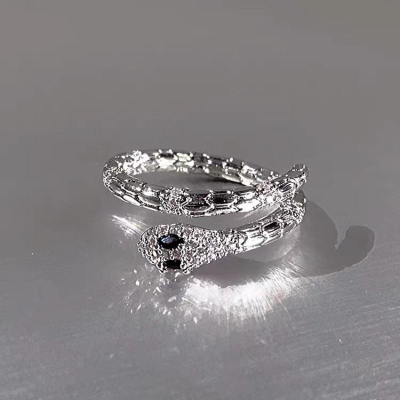 YYDS Light Luxury Spirit Snake Ring Женское Парное Кольцо Модное Кольцо На Палец Мужское Трендовое