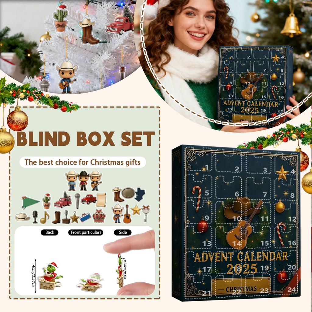 2D Адвент-календарь включает 24 адвент-календаря, календарь обратного отсчета и коллекционные сюрпризы
