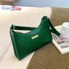 Сумка подмышки Cosy Up с крокодиловым узором, маленькая квадратная сумка, женская сумка через плечо