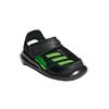 adidas Fortaswim Противоскользящие Амортизирующие Низкие Детские и Малышовые Кроссовки Черные Для Младенцев и Малышей FV8860