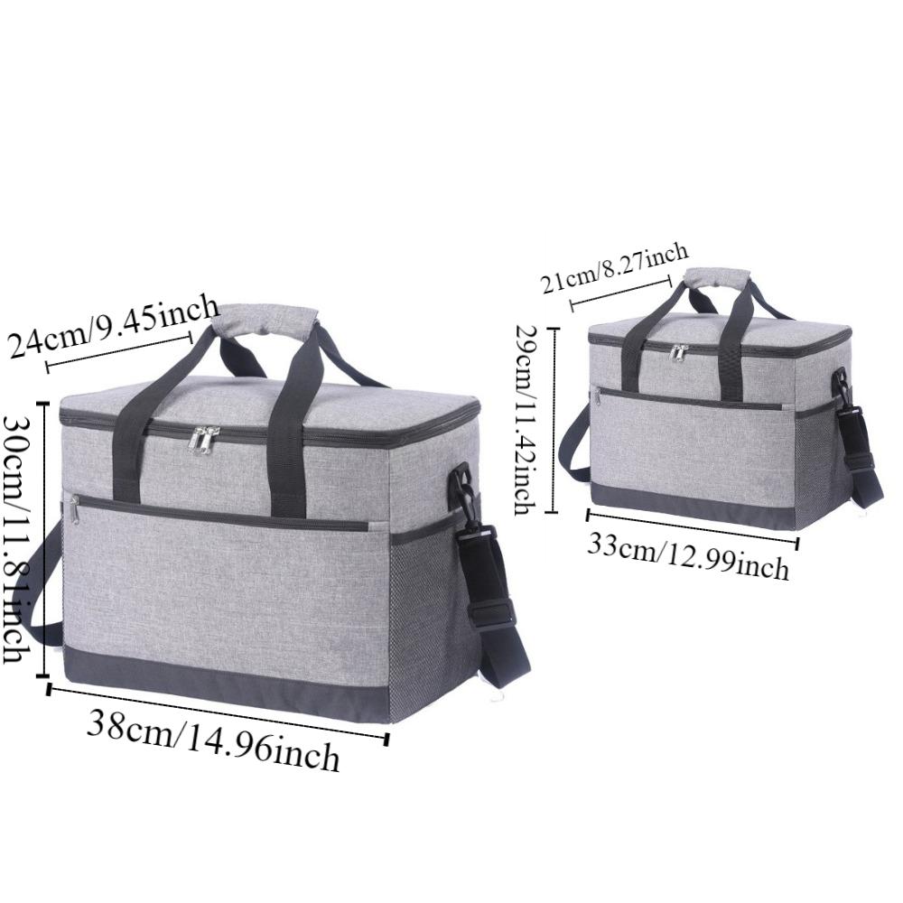 Сумка для пикника на 4-6 часов, сохраняющая тепло, переносная, термоизолированная, сумка для ланча, сумка для еды, кондитерские изделия