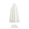 Kaslead New Arrival Women's Clothing Fashion Style Fashion Minimalist Elegant Pearl Decoration Halterneck Dress