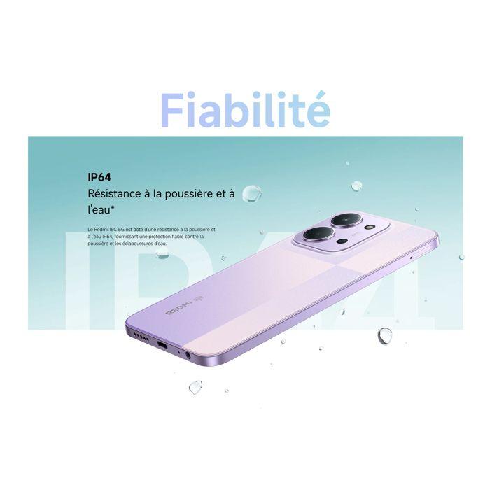 REDMI 15C 5G Violet 4 GO + 128 GO