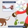 Dog Poop Bag Holder Pet Waste Carrier Clip Hands-Free Dog Leash Dispenser Outdoor Walking Puppy Poop Bags Clip Easy To Carry