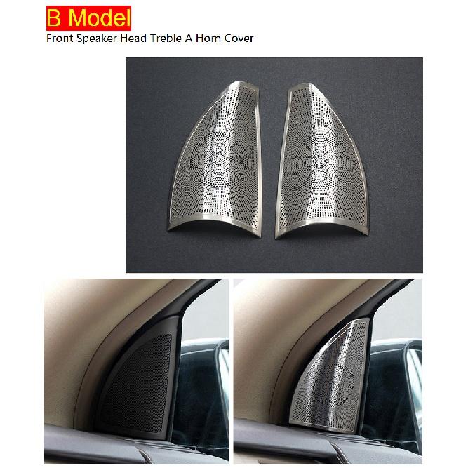 Автомобильный передний центральный ящик для хранения, крышка динамика переключения передач, накладка для Mercedes Benz R Class W251 2007-2018, твитер, звуковой сигнал