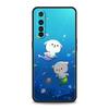 Чехол для телефона Кот Персик и Гома для Realme 8 9 Pro Plus 8i 9i 6 7 GT2 C21 C25 C3 C11 11 Pro 5G Plus Ударопрочный Силиконовый Чехол Сумки