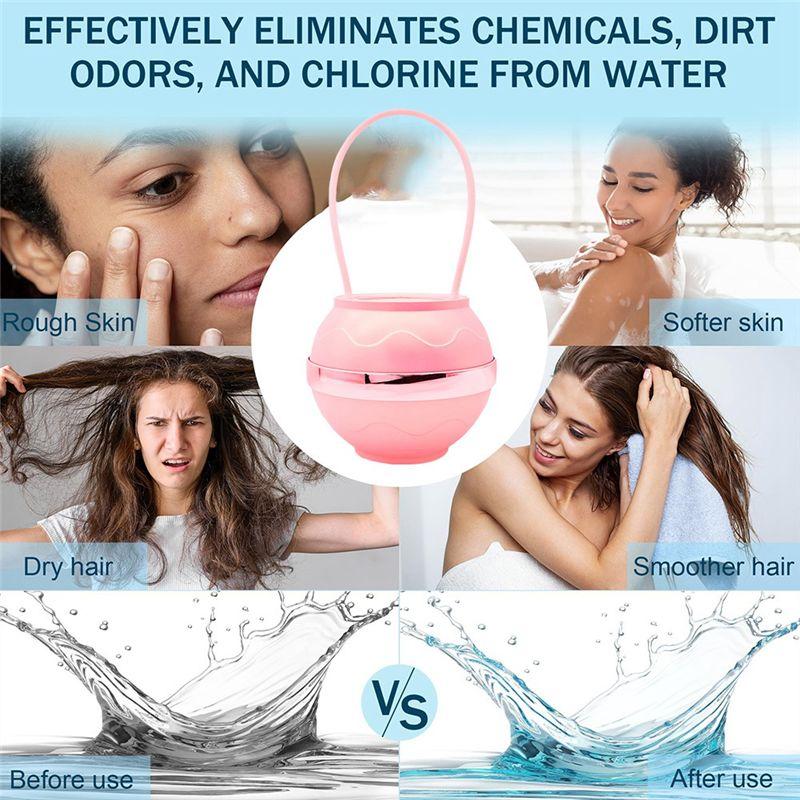 ABJI-Hanging Water Purifier Free Installation Universal Shower Shower Household Bathtub Water Purifier Shower Filter