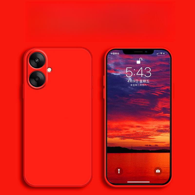 Подходит для Vivox21a Чехол для мобильного телефона Защитный чехол Жидкий Мягкий Силиконовый Полностью закрывающий Противоударный Чехол для мужчин и женщин