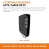HAT1 Fashion TPU Car Smart Remote Key Fob Case Cover Protector Shell Bag For VW Volkswagen Golf 8 MK8 2020 Keyless Keychain Accessory