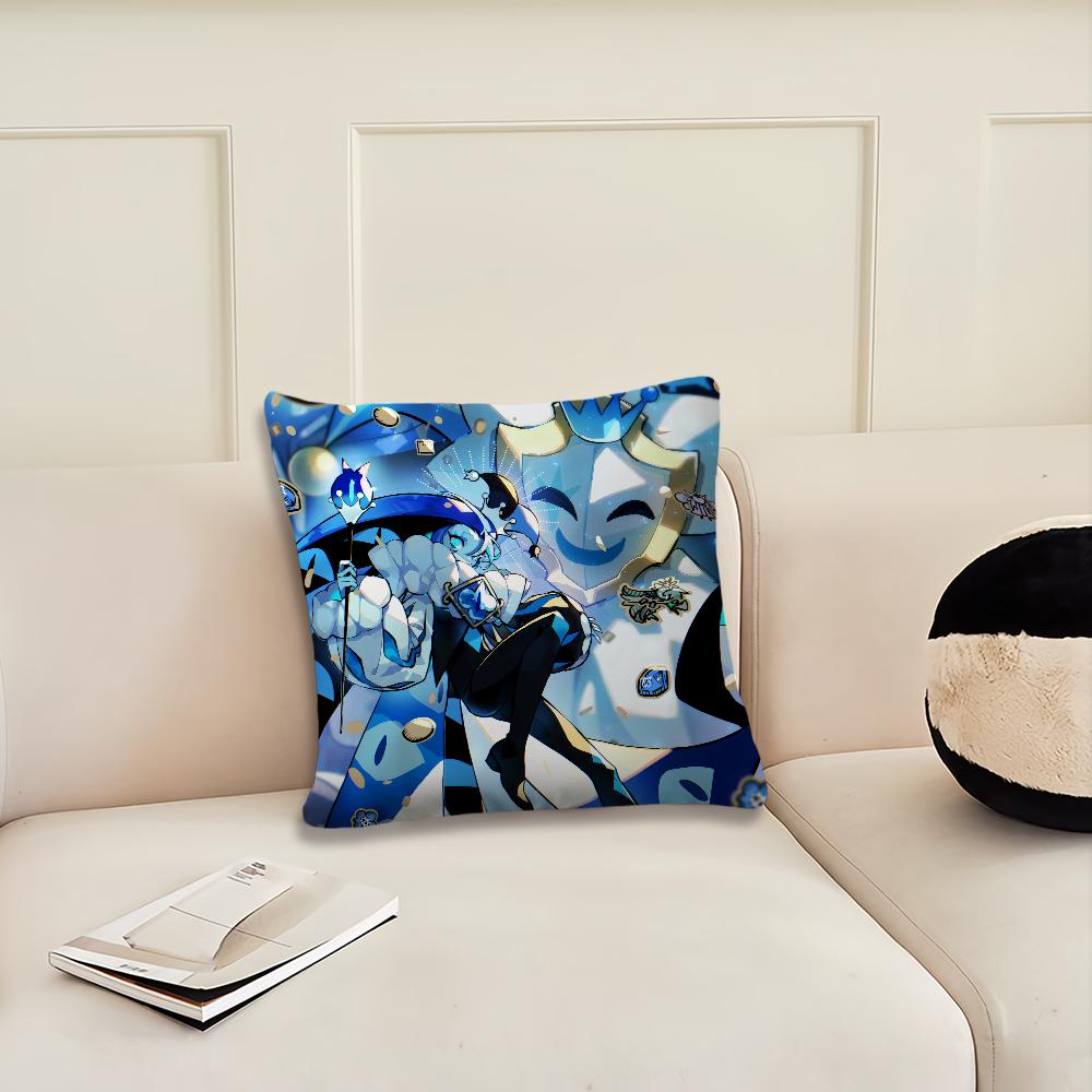 C-Cookie Run K-Kingdom Наволочка для подушки Shadow Milk Cookie Гостиная Изголовье Офис Спальня Подушка Диван Подушка для сна