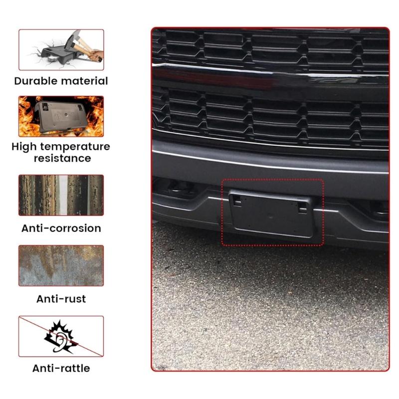 Замена переднего кронштейна номерного знака 23354526 GM1068172 Держатель номерного знака
