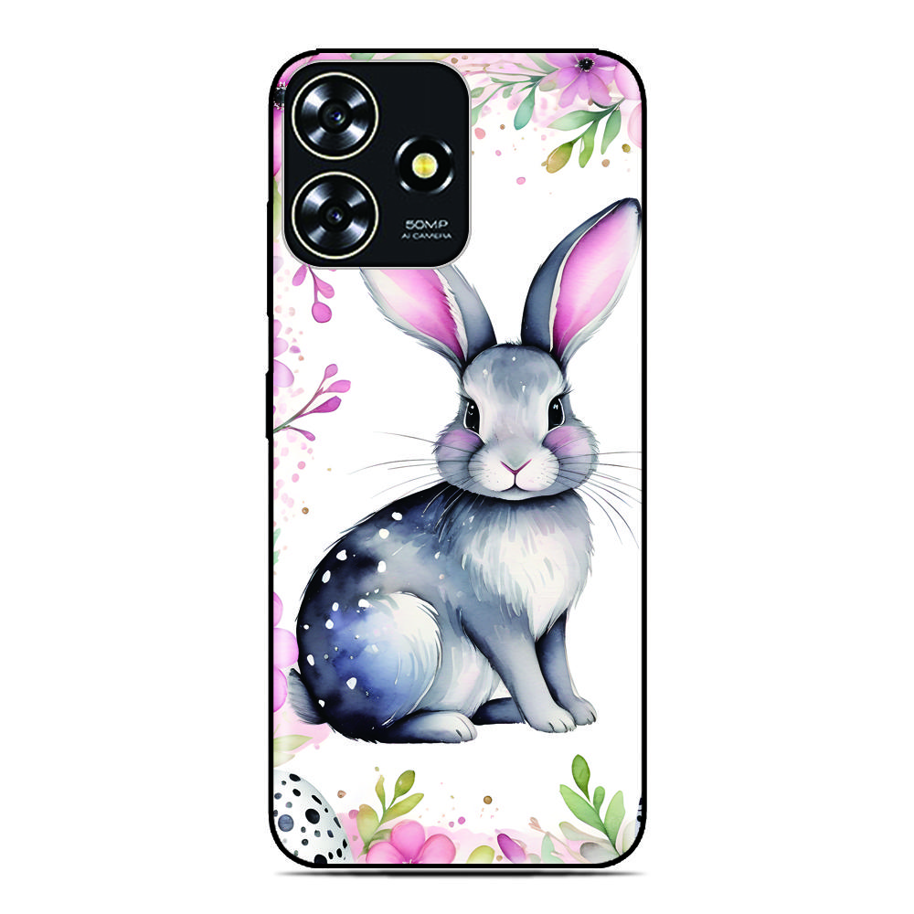 Rabbit Love Phone Case For Motorola Moto G35 G75 G71 G34 G53 G96 G22 E40 E30 E20 G13 G14 G42 G31 G41 G30 G20 G10 G50 G51 Cover