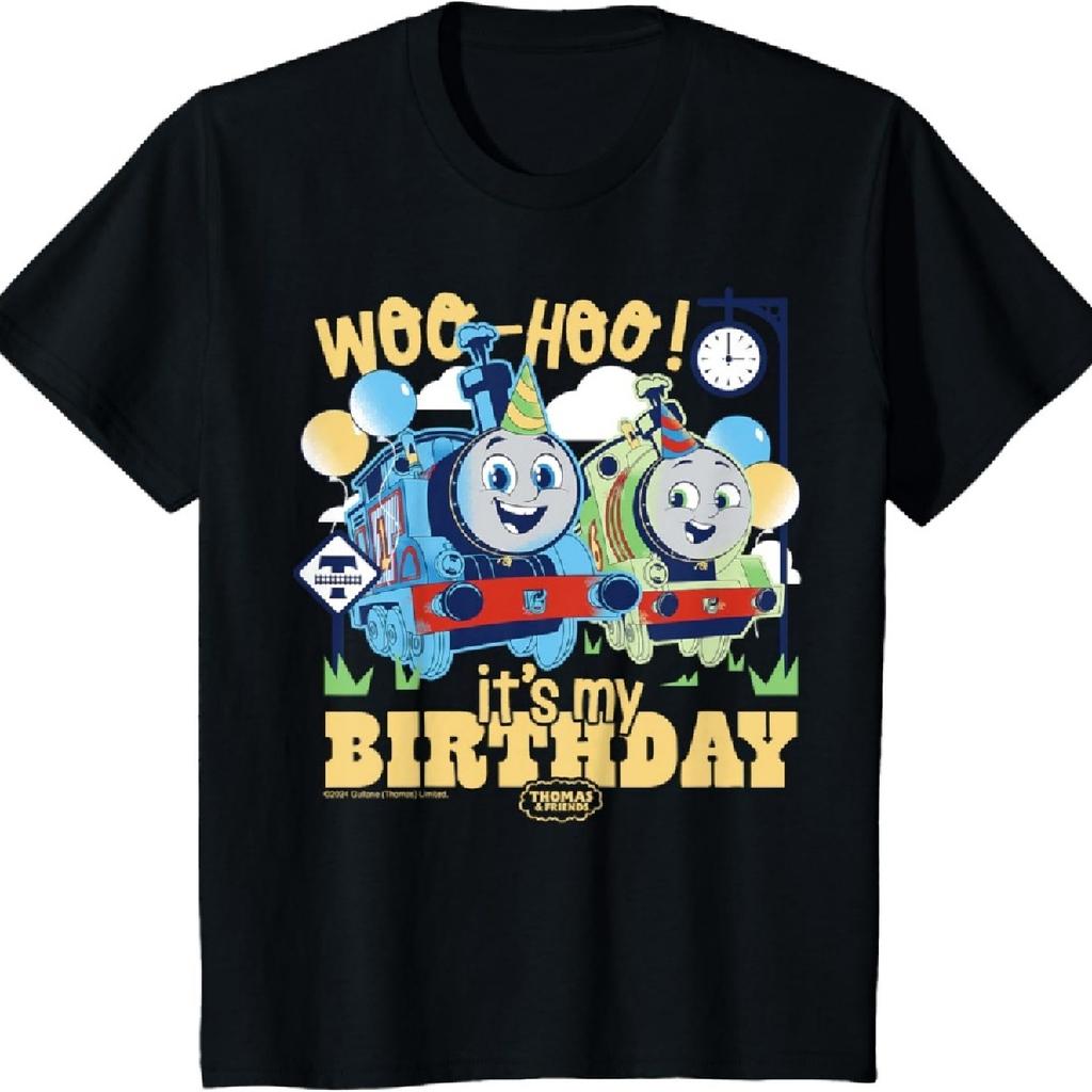 Детская футболка Thomas & Friends - Томас и Перси Это мой день рождения Ура-а!