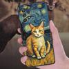 Чехол для телефона с картиной Ван Гога «Звездная ночь» для Samsung Galaxy A57 A56 A37 A55 A36 A26 A54 A52 A35 A34 A25 A17 A16 A15 A07 A06