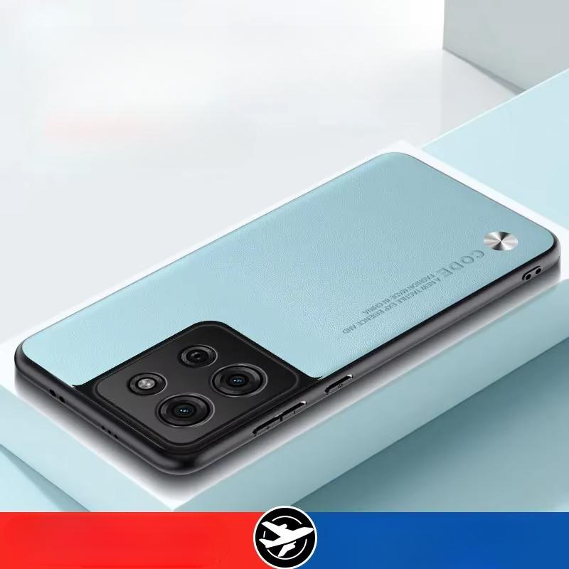 Чехол из углеродного волокна и искусственной кожи для Motorola Moto G75 G55 G35 G85 Edge 50 Fusion 40 Neo, силиконовый матовый бампер с мягкой рамкой, противоударный чехол