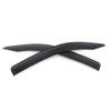 Specially used for Toyota 2019-2024 Hiace H300 injection molded thickened rain shield and rain brow 2 pieces