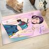 Custom Name Starlit Fashion Journey Carpet Rug Customizable Soft Washable Anti-Slip Home Living Room Sofa Mats Personalized Rug. 0909120