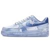 Кроссовки Nike Air Force 1 Low Skateboard Мужские Белые Синие CW2288-111(Команда80-)