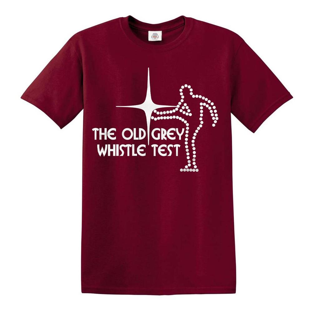 New the old grey whistle test mens tshirt pop retro rock metal band music tee