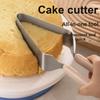 Разделитель для торта из нержавеющей стали, треугольный инструмент для переноса торта, зажим-разделитель для торта