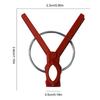 Vegetable Grafting Clips 50 Pcs Plant Trellis Connector Clip Falt Mouth Hooks Connecting Plastic Clips For Watermelon Gardening