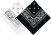 Ally Vinny Unisex Cotton Bandana Handkerchiefs | Urban Paisley & Graphic Prints | Soft, Breathable & Multipurpose Head Wrap | Size: 51 × 55 cm | Mul