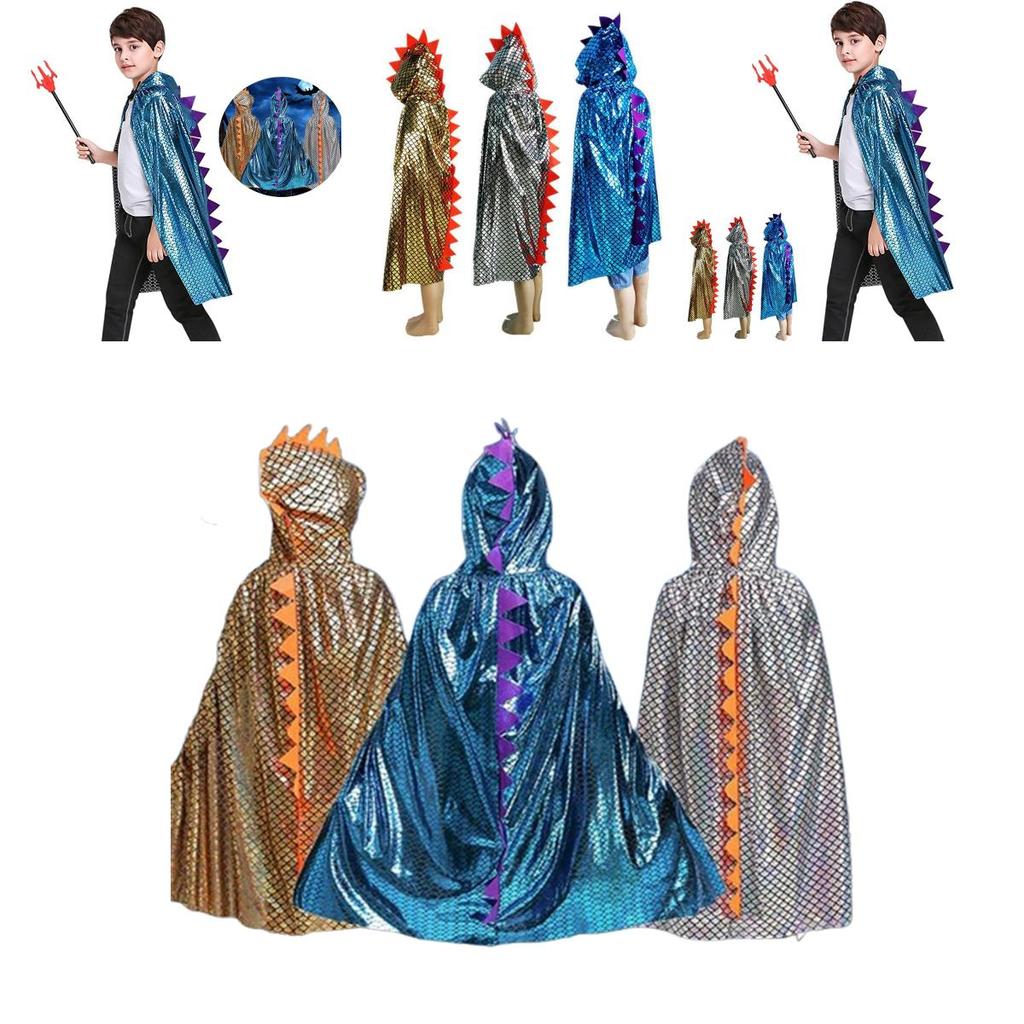 High-grade Dinosaur Costume Cape Cloak For Kids Unique And Attractive Easy To Wear