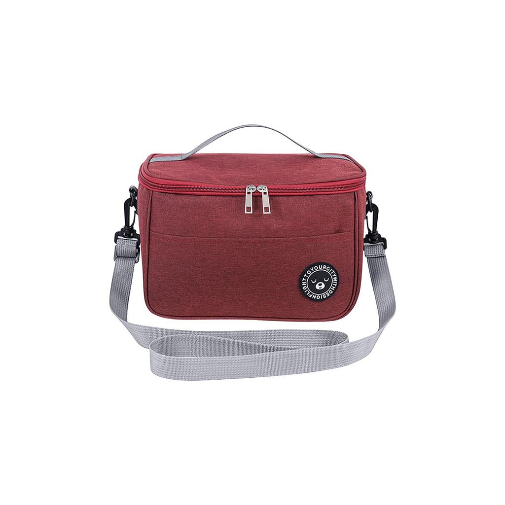 Изолированная коробка для обеда для пикника, портативная охлаждаемая сумка, водонепроницаемая сумка для обеда большой емкости, сумка для пикника